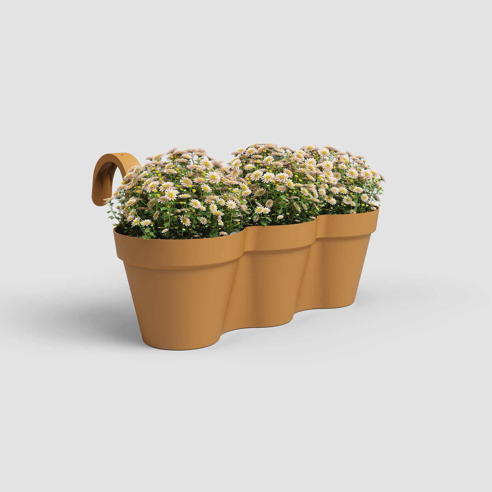 Capri Triple Balcony Pot