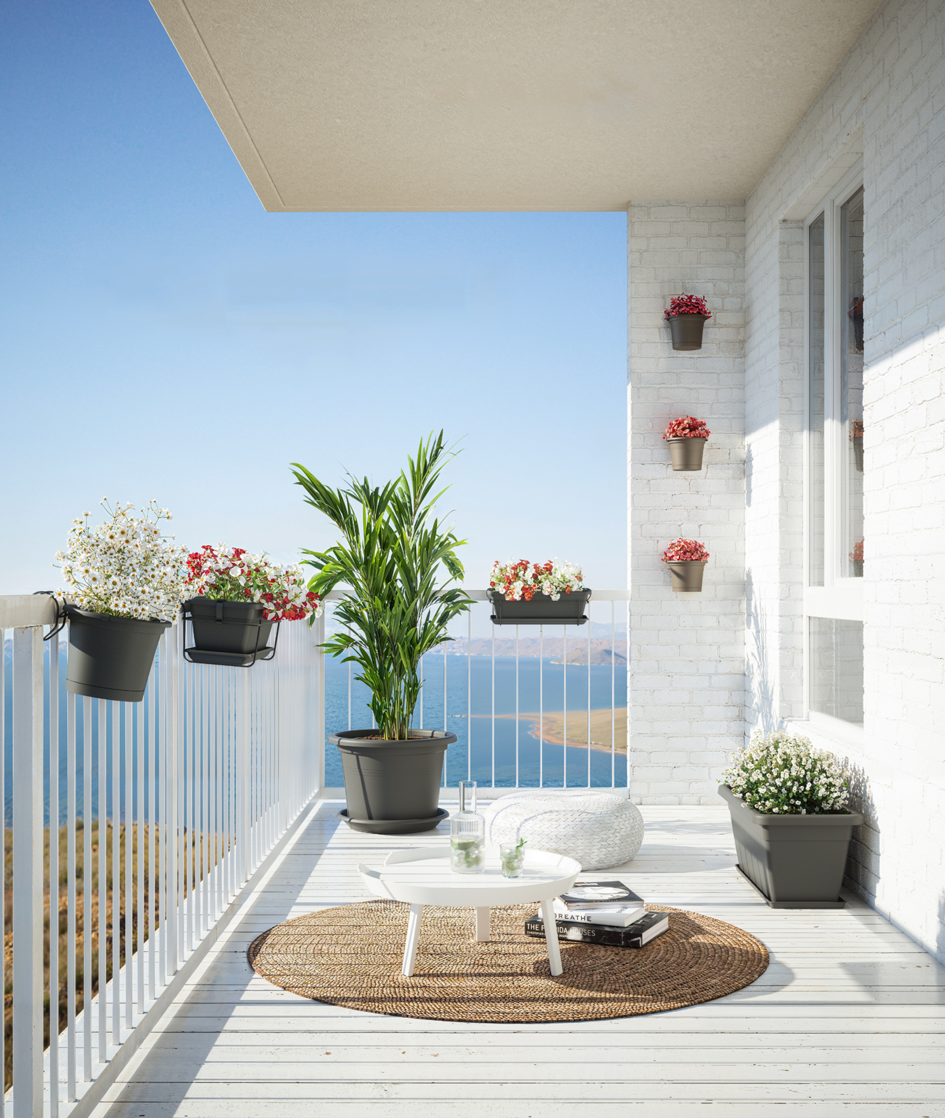 Venezia Balcony Pot Water Reserve Kit