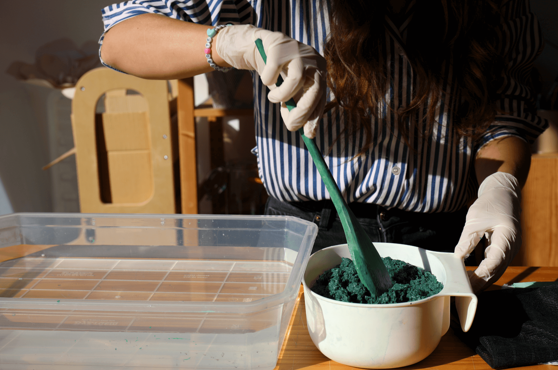 Blooming paper: a partnership with Oupas!